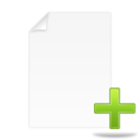 new,document,file icon