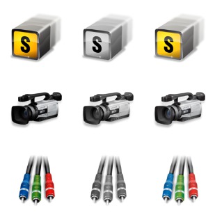 Video Production icon sets preview