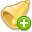 plus, bell, add icon