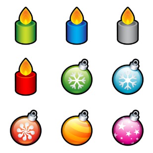 Christmas XP icon sets preview