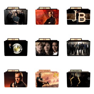 TV Movie Folder icon sets preview