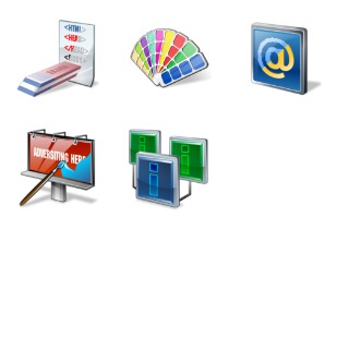 Real Vista Web Design icon sets preview