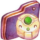 Folder, Robot, Violet icon