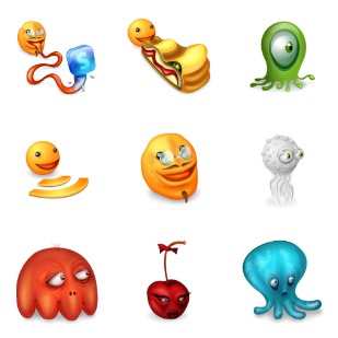 Pacman Returns icon sets preview