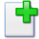 document, plus, file, add, paper icon
