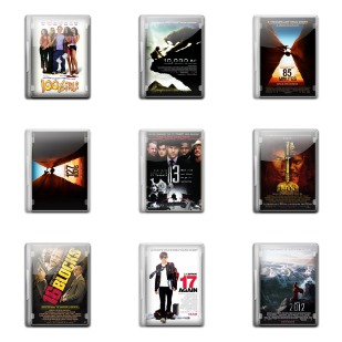 English Movie icon sets preview