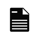 page, paper, delete, file, document icon