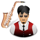 Musician, Saxophone icon