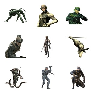 Metal Gear Solid 4 icon sets preview