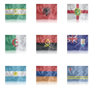 Flags Of The World 1 icon sets preview