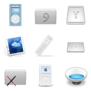 Milkanodised icon sets preview