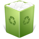 Bin, Full, Recycle, Trash icon
