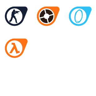 The Orange Box icon sets preview