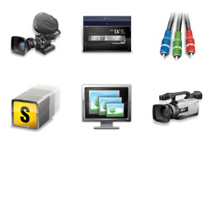 Video Production icon sets preview