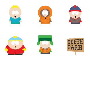 South Park icon sets preview
