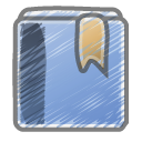 scribble bookmark icon