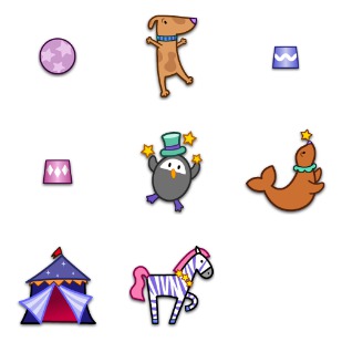 The Circus icon sets preview