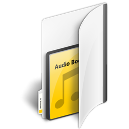 audiobooks, folder icon