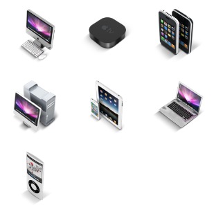 Macs Updated icon sets preview