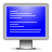 monitor, window, display, blue screen of death, screen icon
