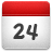 calendar, 24, date icon