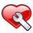 bookmark, heart, valentine, toolbar, love icon