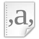 text,csv,file icon