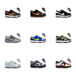 Nike Dunk icon sets preview