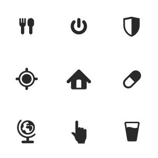 Blogger icon sets preview