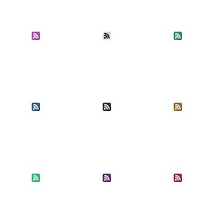 Feed icon sets preview