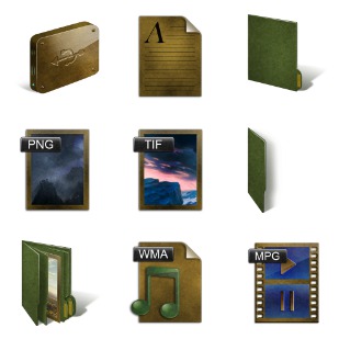 The Bronze Age icon sets preview