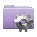 smart, folder, gear icon