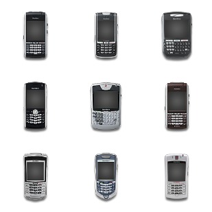 BlackBerry icon sets preview