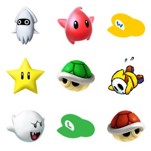 Super Mario 2 icon sets preview
