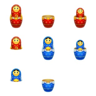 Matreshka icon sets preview