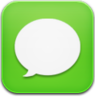 message,green icon