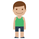 man, male, boy, person, kid, child, green icon