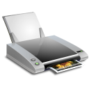 print, printer, and, fax icon