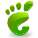 start, gnome, here, green icon