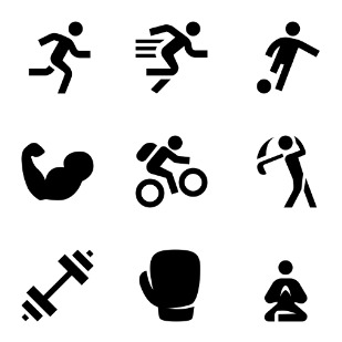 Sports. Android L (Lollipop) Pack. icon sets preview