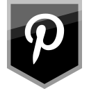 pinterest, social, media, logo icon
