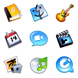 iComic Applications icon sets preview