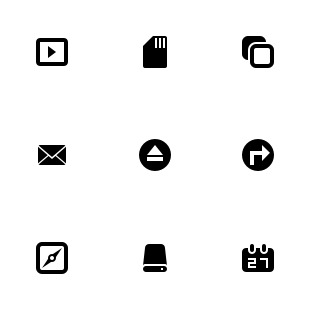 Freecns Cumulus icon sets preview