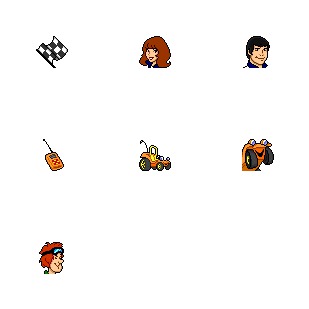 Speed Buggy icon sets preview