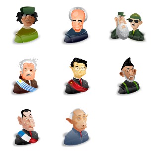 Political Characters Ii icon sets preview