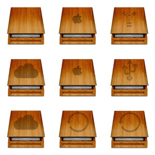 HD StorageBox icon sets preview