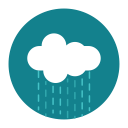 rainy, citycons, weather, cloud, rain icon