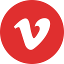 vimeo, media, social, online icon