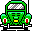 green bug back icon