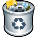 trash,full,folder icon